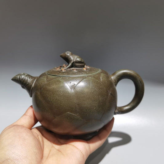 chinese yixing purple clay teapot tea set pot zisha ceramic cute decor figurine