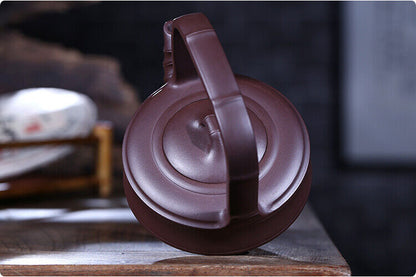 Chinese Yixing Zisha Clay Handmade Exquisite Teapo 65255