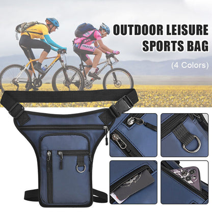 Waterproof Drop Leg Belt Bags Thigh Waist Pack Pouch Outdoor Hiking Riding