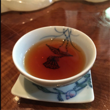 Natural 500g Bamboo Shell Jujube Fragrant Tuocha TopGrade Cooked Pu'er Black Tea