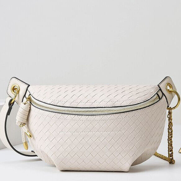 Women Fashion LEATHER Waist Belt Bag Ladies Crossbody Fanny Pack Luxury Travel
