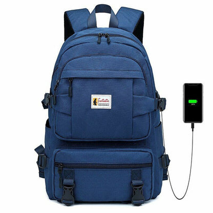 Yellow Backpack Childrens School Bags Girls Waterproof Oxford Large Teenagers