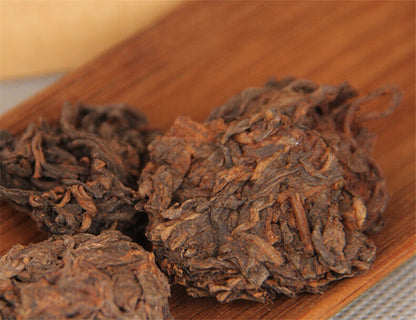 Natural Puer Tree China Golden Bud Fully Fermented 10Year Old -