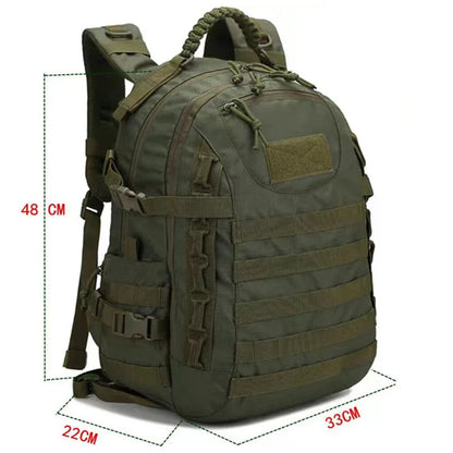 Military Tactical Backpack Pack Army Molle Bags Outdoor Hiking Camping Travel