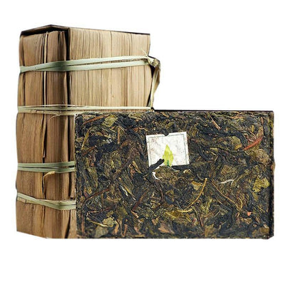 Mengku BA NUO Ancient Leaves Old Tree Leaf Puer Tea Brick 500g Raw Pu-erh