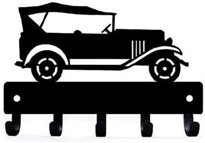Classic Car #16 Key Rack Hanger - 6 Inch Wide/9 Inch Wide Metal Wall Art