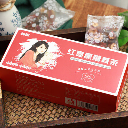 Wan Ming Brown Sugar Red Date, Ginger and Wolfberry Tea Nourish Stomach