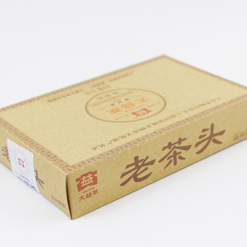 Lao Cha Tou * Menghai Dayi Lao Cha Tou Tea Pu-erh Shu Ripe Puer Brick 250g