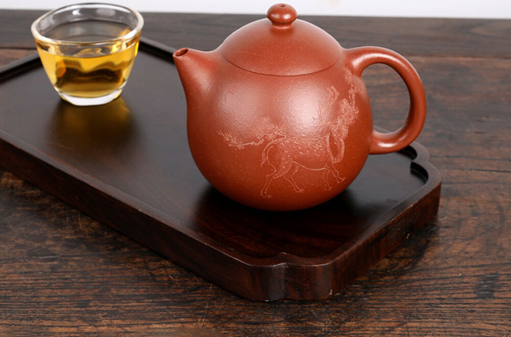 400cc Handmade Purple Sand Tea Pot in Yixing, China Jiangbao Nylon Dan Hu Gongfu Tea Pot-