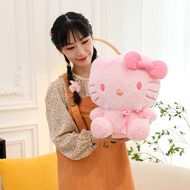 Hello Kitty Plush Toy Cherry Blossom Cat Doll Girl's Birthday Gift