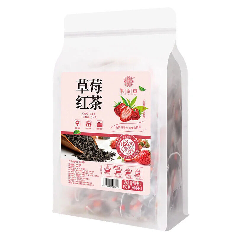 Strawberry Black Tea Herbal Tea 150g