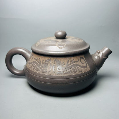 Vintage Chinese Yixing Purple Clay Teapot Zisha Ceremony Fashion Nice Teaware