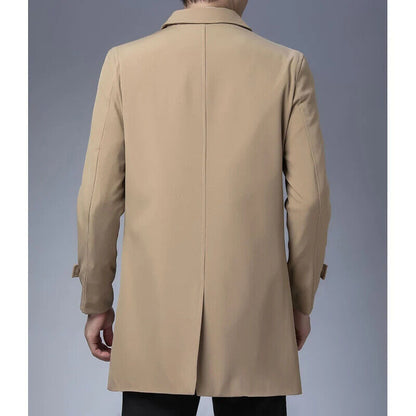 Business Coats Men Long Mens Jacket Windbreaker Clothes Men