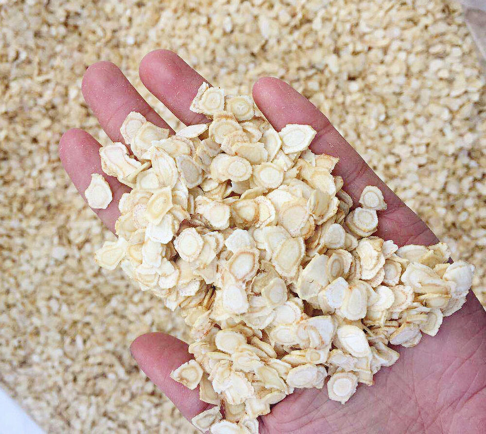100% ORGANIC 6 years of American Ginseng Roots Slices Medium,bai shen pian cha
