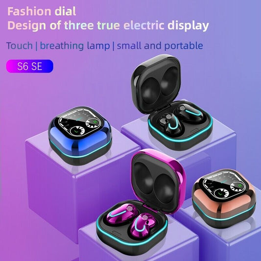 Wireless Bluetooth Earbuds Noise Cancelling Headphones for iPhone Samsung Galaxy