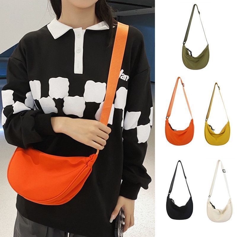 Nylon Hobos Crossbody Bag Shoulder Bags Large Tote Travel Shopper Female Purses