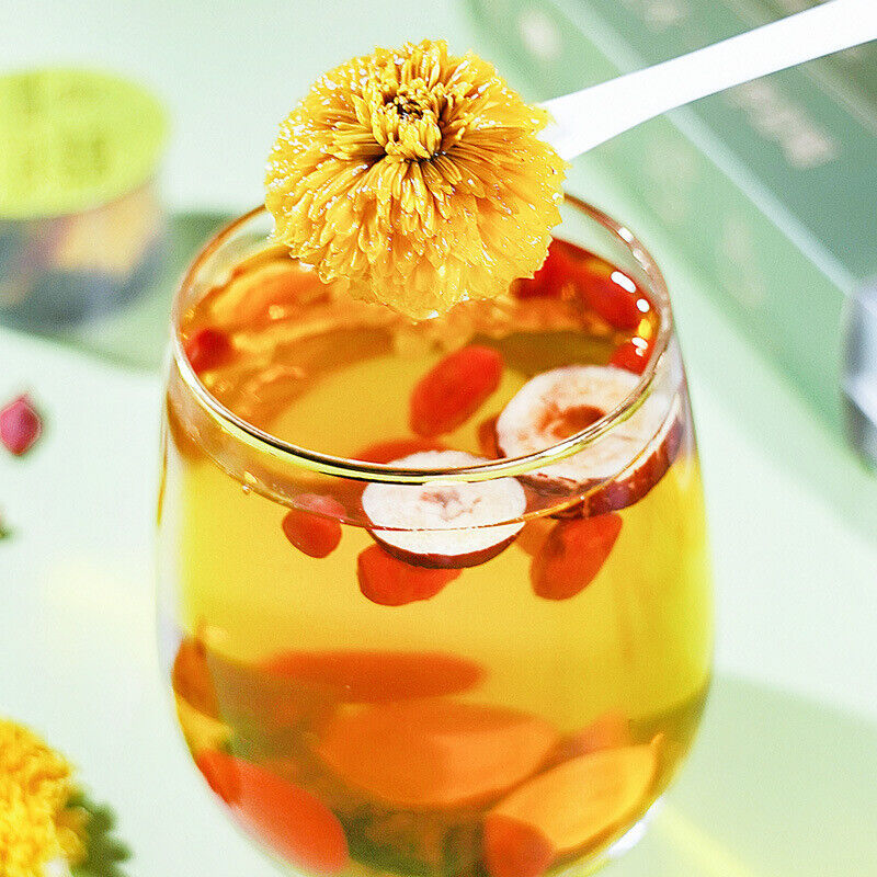 Hot Chrysanthemum Goji Berry Cassia Seed Tea Flower Tea Health Tea 菊花枸杞决明子茶花茶养生茶