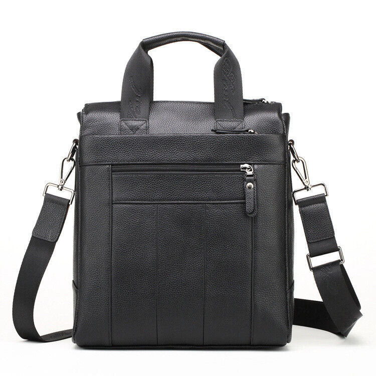 Men Genuine Leather Cross Body Messenger Shoulder Bag Briefcase Tote Handbag New