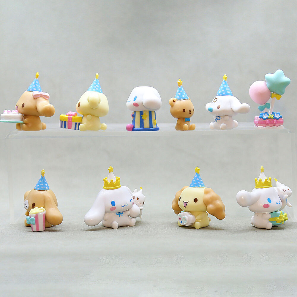 Cinnamoroll Chef Dog Birthday Party DIY Cake Decoration 8pcs
