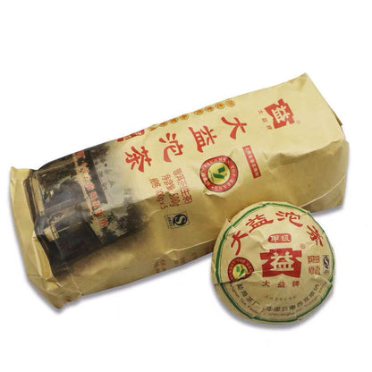 2009 Classic Raw Pu'er Tea Jia Ji Tuo Cha Menghai Dayi Pu-erh Tea Puer Raw 500g