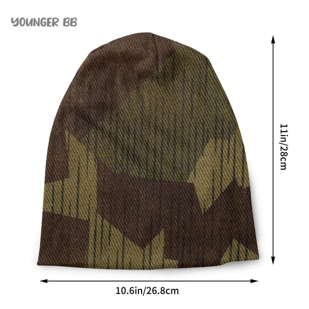Hat German Splittertarn Camo Skullies Beanie Ski Cap Army Camouflage Bonnet Hats