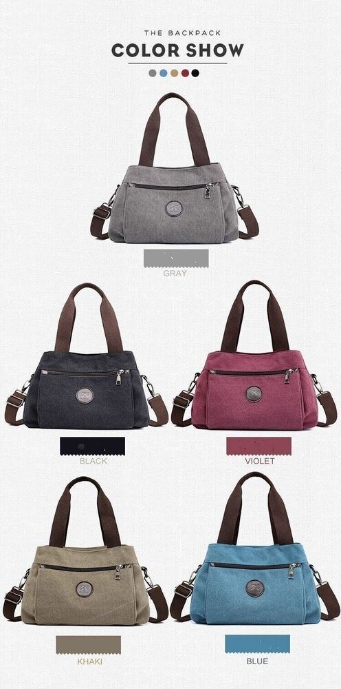 Women's Canvas Bag Handbags Shoulder Bag Crossbody Bags Work Bags Women