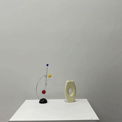 Dynamic Sculptures Decorations Metal Acrylic Mobiles Calder Desk Balance Device