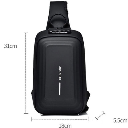 Men Multifunction Shoulder Bag Travel Pack Crossbody Chest Bag Pack Women