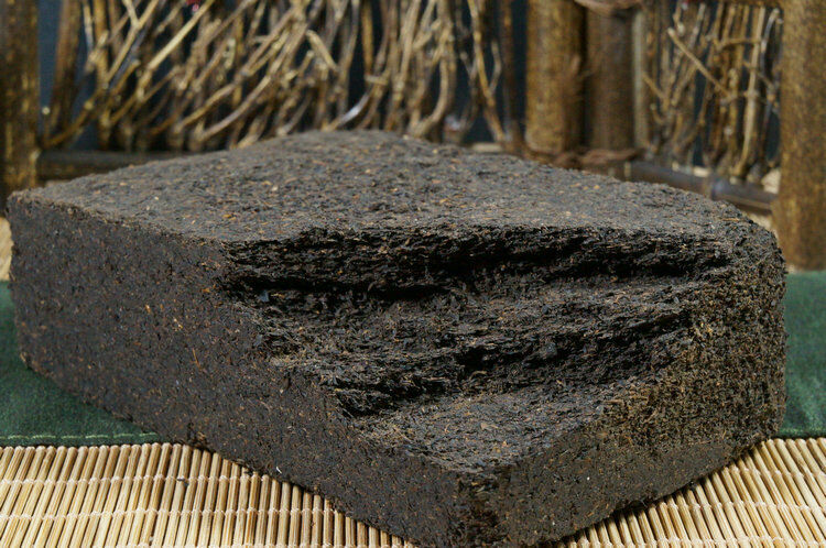 Liu Pao Rice Brick Tea 2014 Guangxi Aged Liubao Tea Black Tea Dark Tea 500g