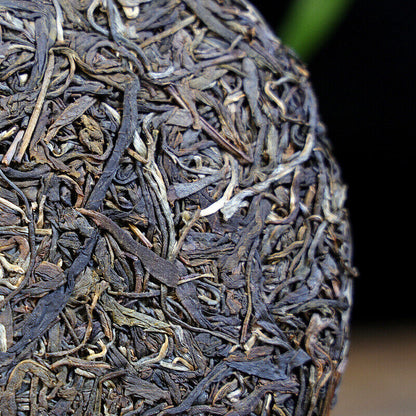 357g Yunnan Spring Puerh Tea Big Leaves Aged Tree Pu-erh Raw Tea Cake Pu'er Tea
