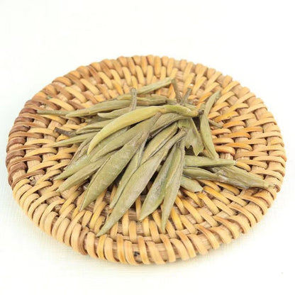 Baihao Silver Needle White Tea Brick Organic Spring Whhite Tea Baihaoyinzhen Tea