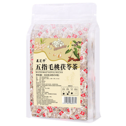 Wuzhimao Poria Tea 8G * 50 Bags/bag New 五指毛桃茯苓茶400克