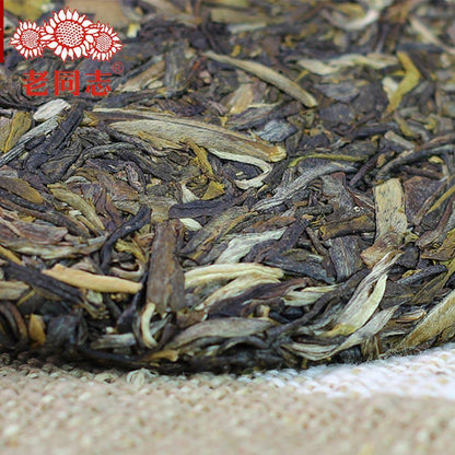Haiwan 2016/2017 Batch 171 Old Comrade 7548 Pu-erh Tea Cake Sheng puer 357g