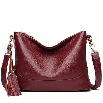 Genuine Leather Shoulder Bag Tote Crossbody Purse Handbag Famous Purses Handbag