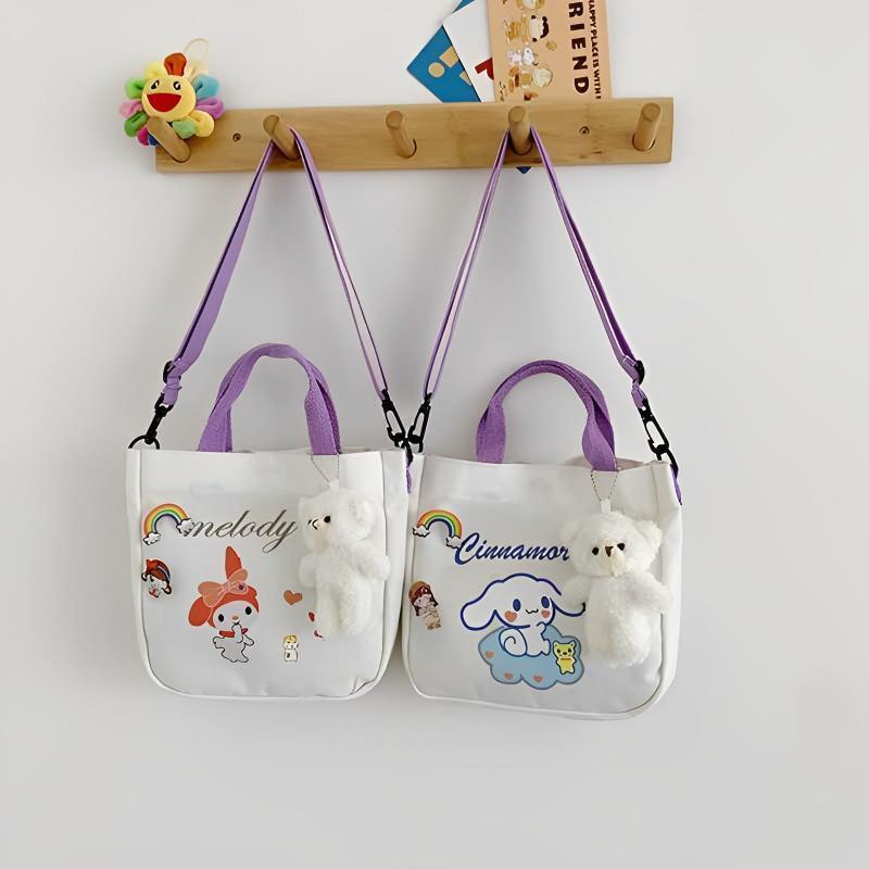 Hello Kitty My Melody Cinnamoroll Handbag Crossbody Bag Fashion New Shoulder Bag