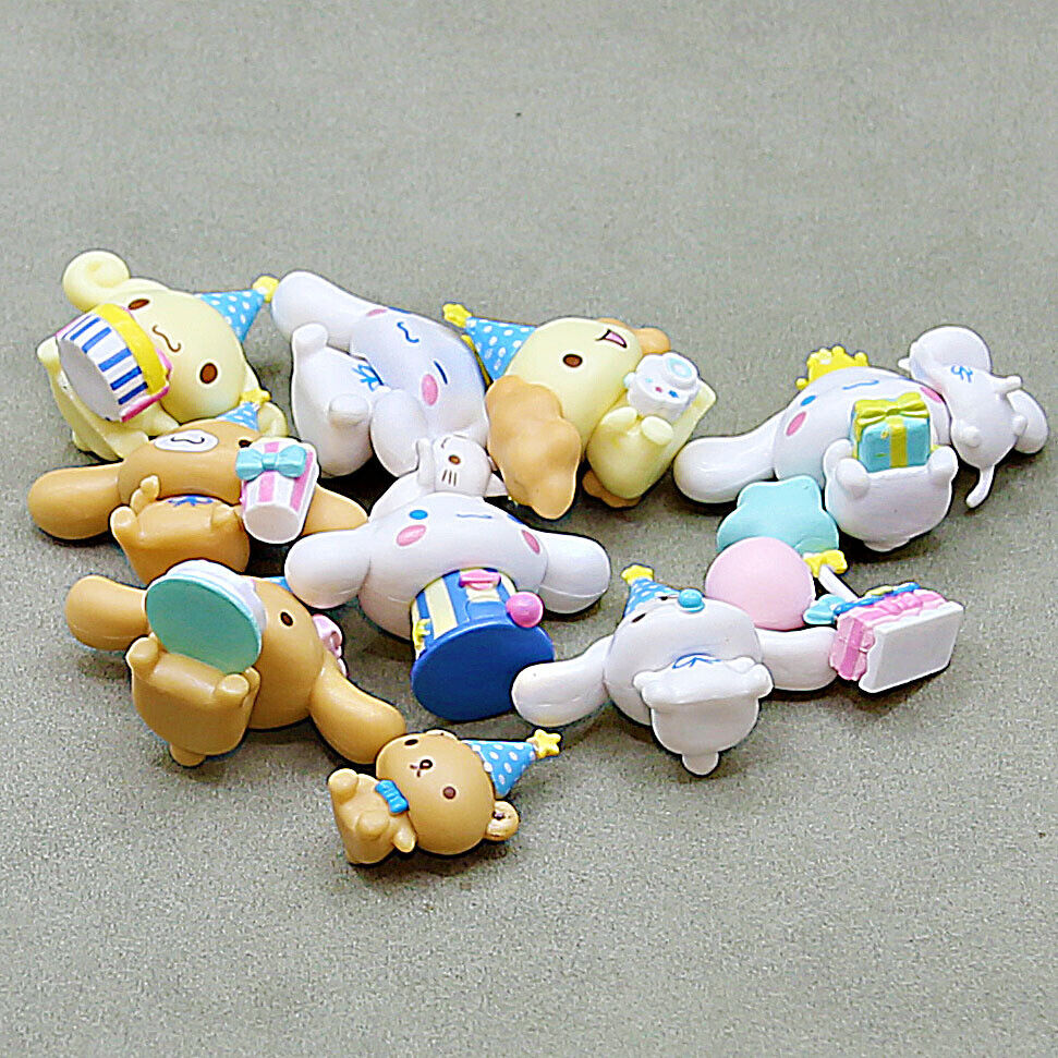 Cinnamoroll Chef Dog Birthday Party DIY Cake Decoration 8pcs