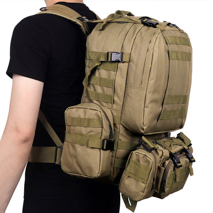 Tactical Backpack Men's Military Backpack Sport Bag Hiking Army Camping Bags