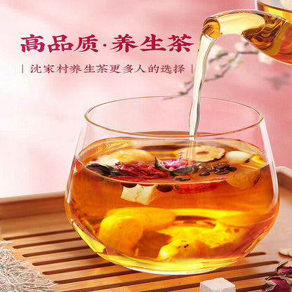 同仁堂红枣枸杞人参茶 组合养生茶女人茶 五宝八宝花茶150g TongRenTang Red dates wolfberry Ginseng Tea