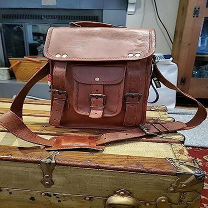 Laptop Messenger Bag for men and women Bags Best Medium, Brown