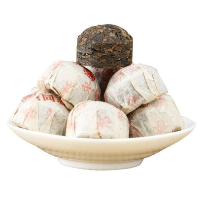 2024 Jujube Fragrance Compressed Mini Puer Tea Pu'er Tea Cooked Tea Healthy