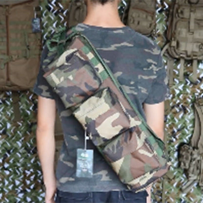 Metal Detector Camo Bag Storage Zipper Pocket Heavy Duty Detecting Carrying Case