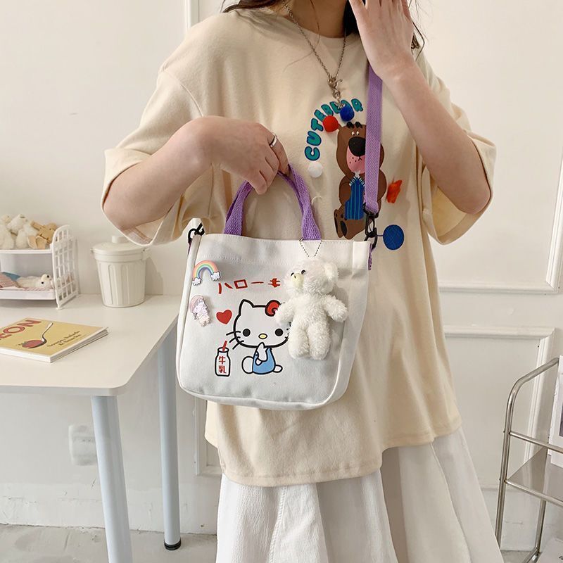 Hello Kitty My Melody Cinnamoroll Handbag Crossbody Bag Fashion New Shoulder Bag