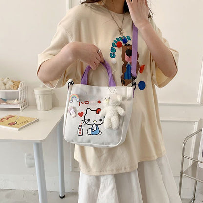 Hello Kitty My Melody Cinnamoroll Handbag Crossbody Bag Fashion New Shoulder Bag