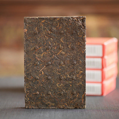 250g CHINATEA Brand Zunxiang 7581 Pu-erh Tea Brick Zhongcha Aged Ripe Puer Brick