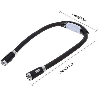 4 LED Light Led Book Flexible Portable Neck With Reading Adjustable Brightness