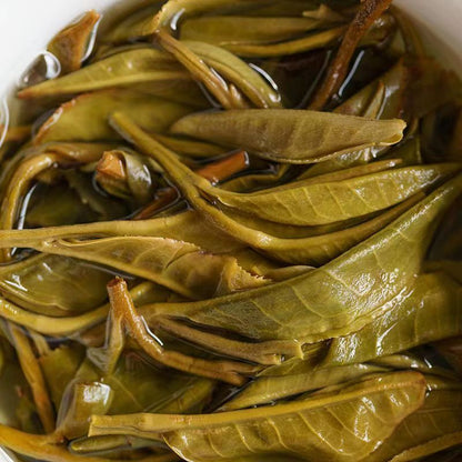 125g Puerh Raw Tea Jingmai Bulang Pu'er Green Tea Loose Package Pu-erh Tea Slim