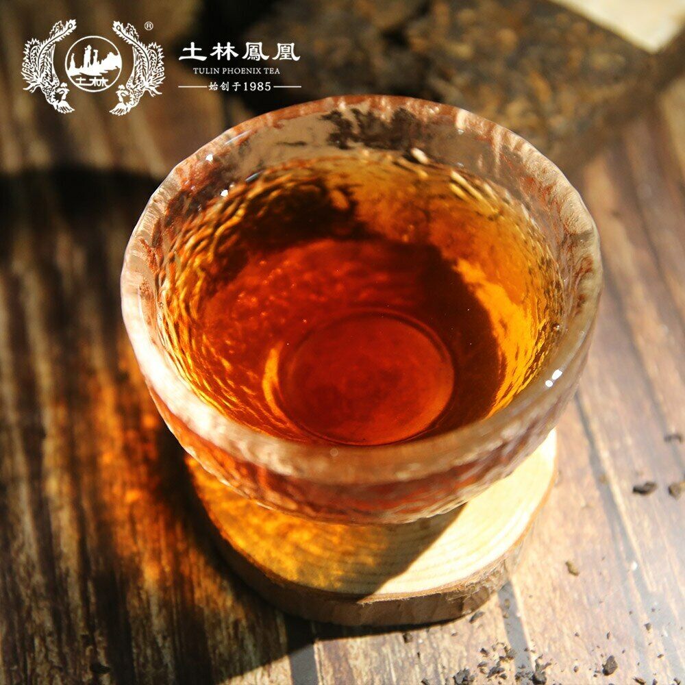 TuLin Fenghuang 2010 Yunnan Fenghuang Brand Shu Puer Tea Brick Ripe Puerh 100g