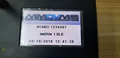 MMDVM HS Hat Hotspot +Raspberry pi zero w + 3.2" LCD + 16G SD + Case P25 DMR YSF