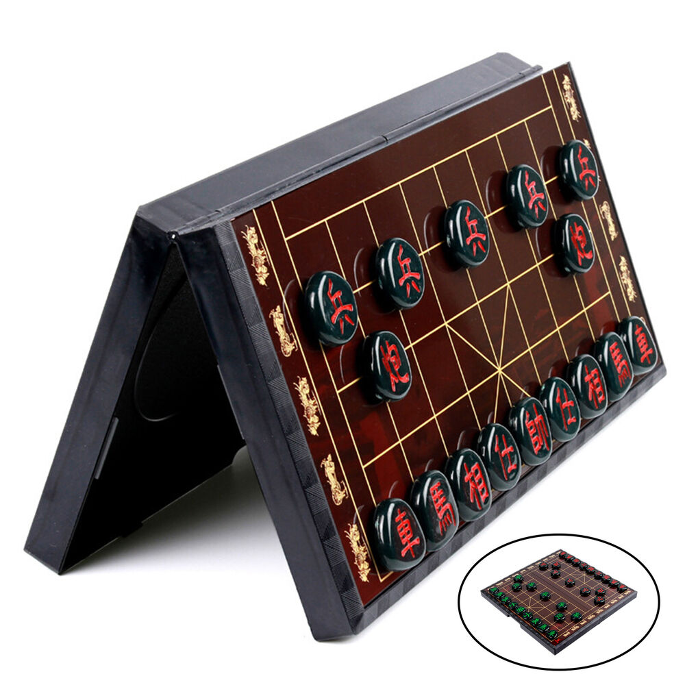 Large Chinese Chess Board Xiangqi Set Set