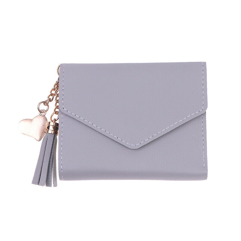 1Pc Short Tassel Wallet Women Purse Mini Coin Purse Card Pocket Girl Clutch Bag